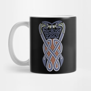 Book of Kells Knot Work, Celtic Knot Serpents Mug